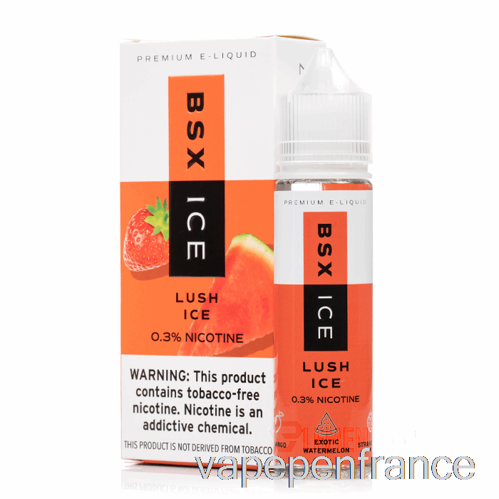 Glace Luxuriante - Glace Bsx - Stylo Vape 60 Ml 0 Mg